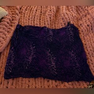 Purple Infinity Scarf